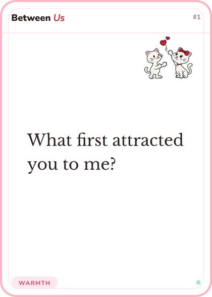 Between Us card 1